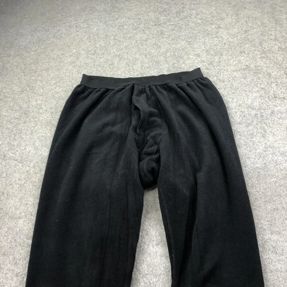 Patagonia Pants Mens XL Black Thermal Capilene Long Johns Base Layer Underwear